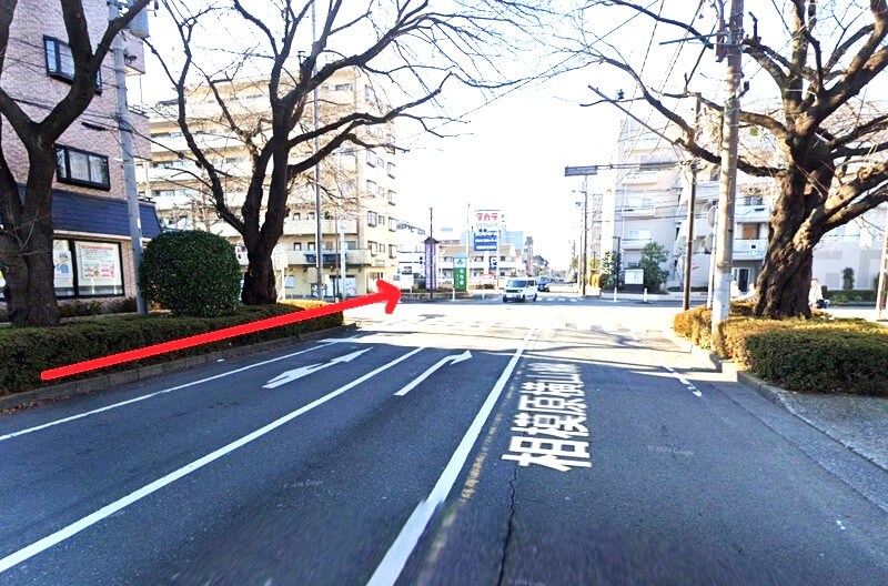 タカラスタンダード 相模原ショールームまでの徒歩経路