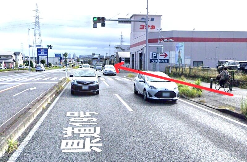 タカラスタンダード つくばショールームまでの徒歩経路