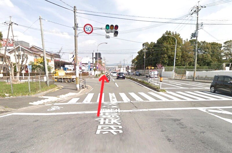 タカラスタンダード 京都南ショールームまでの車の経路