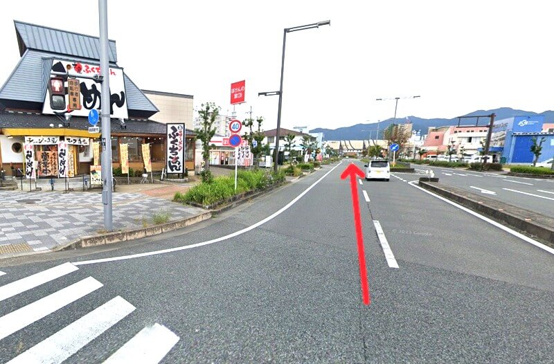 タカラスタンダード 福知山ショールームまでの車の経路
