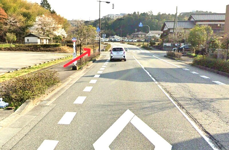タカラスタンダード 豊岡ショールームまでの徒歩経路