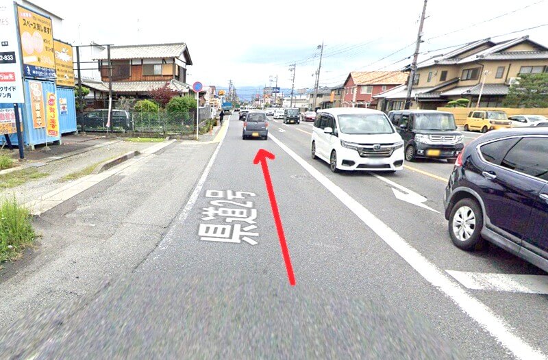タカラスタンダード 草津ショールームまでの車の経路