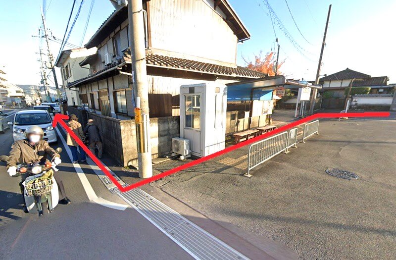 タカラスタンダード 平城京ショールーム（奈良市）までの徒歩経路