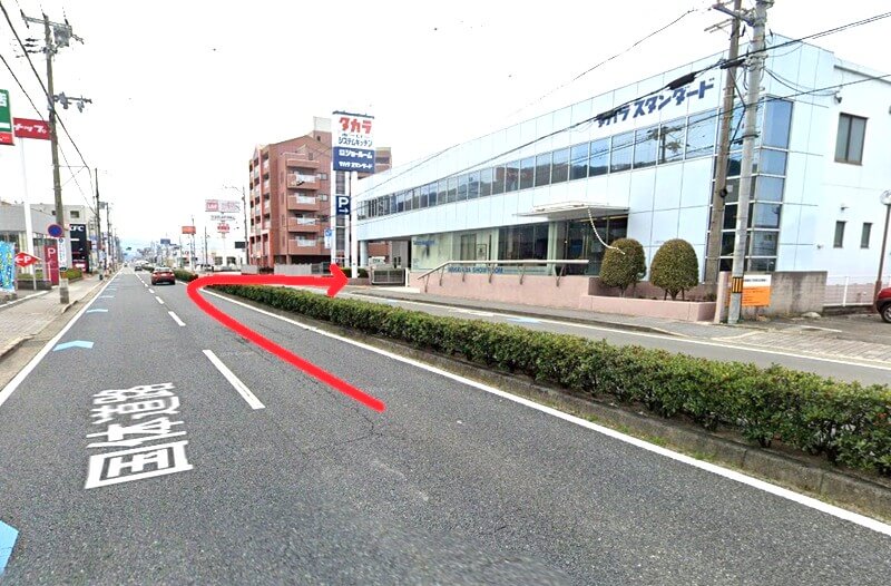 タカラスタンダード 和歌山ショールームまでの車の経路