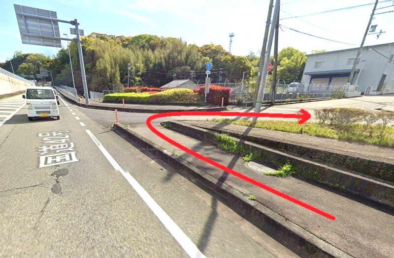 タカラスタンダード 紀南ショールームまでの徒歩経路