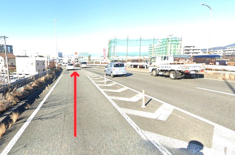 タカラスタンダード 沼津ショールームのまでの徒歩経路