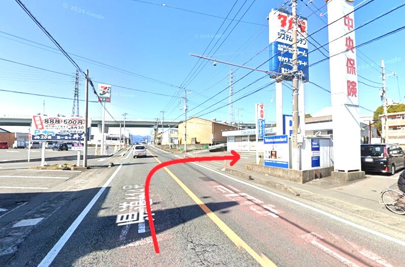 タカラスタンダード 富士ショールームまでの車の経路
