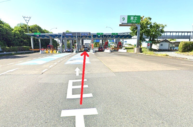 タカラスタンダード 富士ショールームまでの車の経路