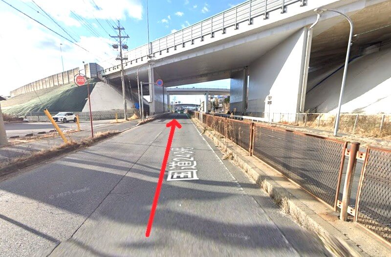 タカラスタンダード 多治見ショールームまでの徒歩経路