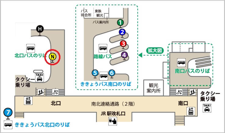 タカラスタンダード 多治見ショールームまでの徒歩経路