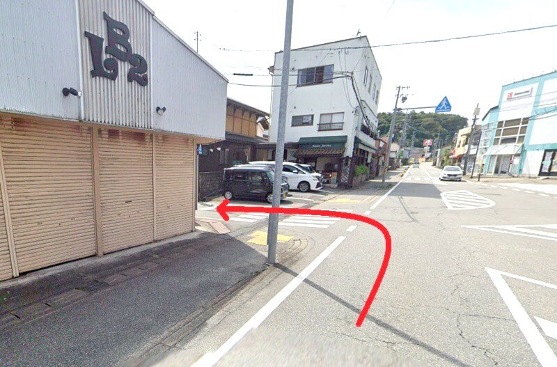 タカラスタンダード 高山ショールームまでの車の経路
