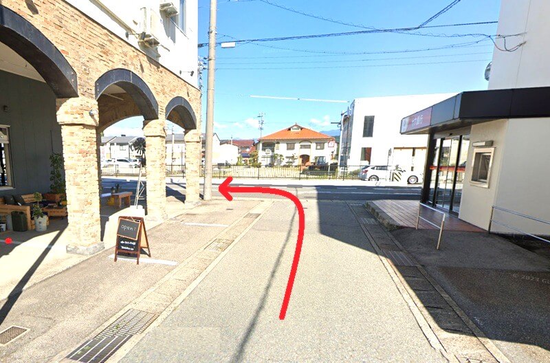 タカラスタンダード 高山ショールームまでの車の経路