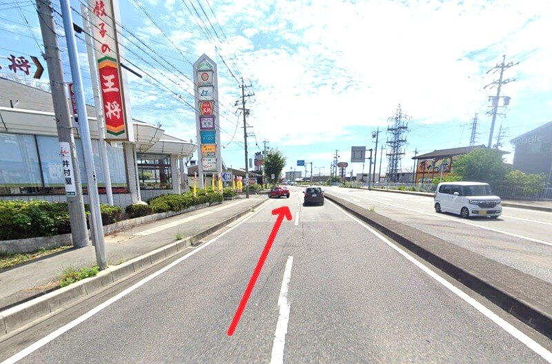 タカラスタンダード 津ショールームまでの車の経路