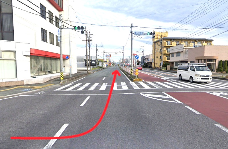 タカラスタンダード 津ショールームまでの車の経路