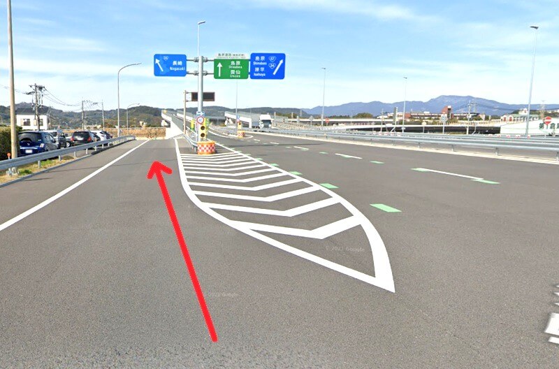 タカラスタンダード 長崎ショールームまでの車の経路
