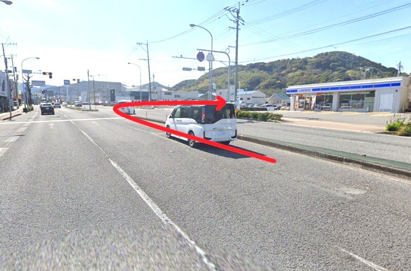タカラスタンダード 長崎ショールームまでの車の経路