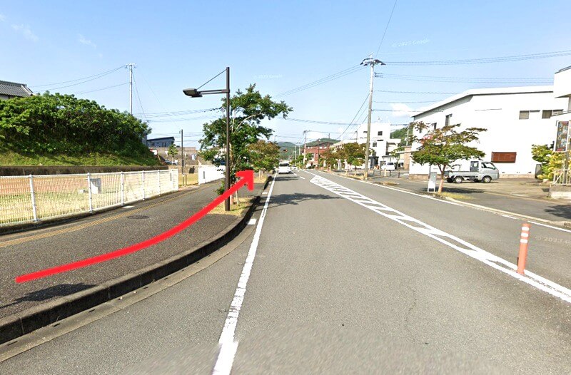 タカラスタンダード 長崎ショールームまでの徒歩経路