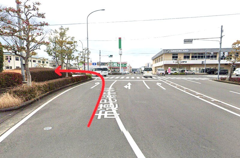 タカラスタンダード 佐世保ショールームまでの車の経路