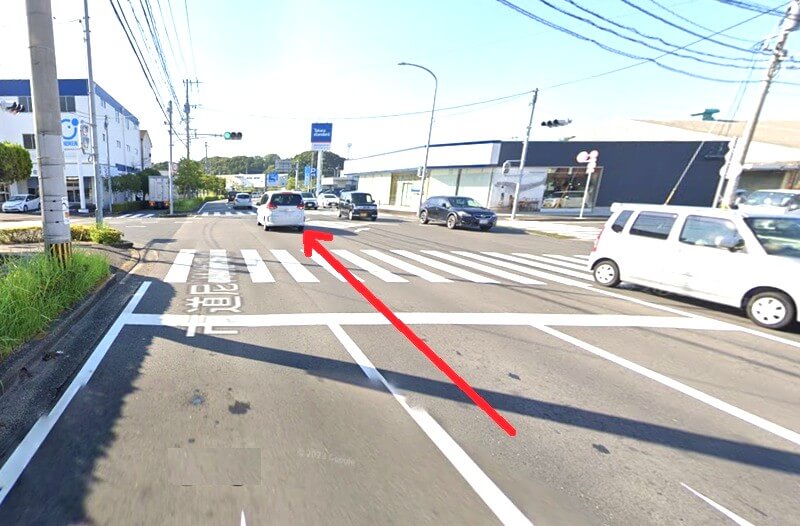 タカラスタンダード 佐世保ショールームまでの車の経路