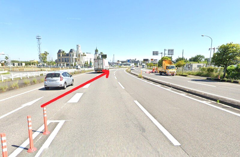 タカラスタンダード 佐賀ショールームまでの車の経路