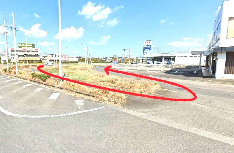 タカラスタンダード 唐津ショールームまでの徒歩経路