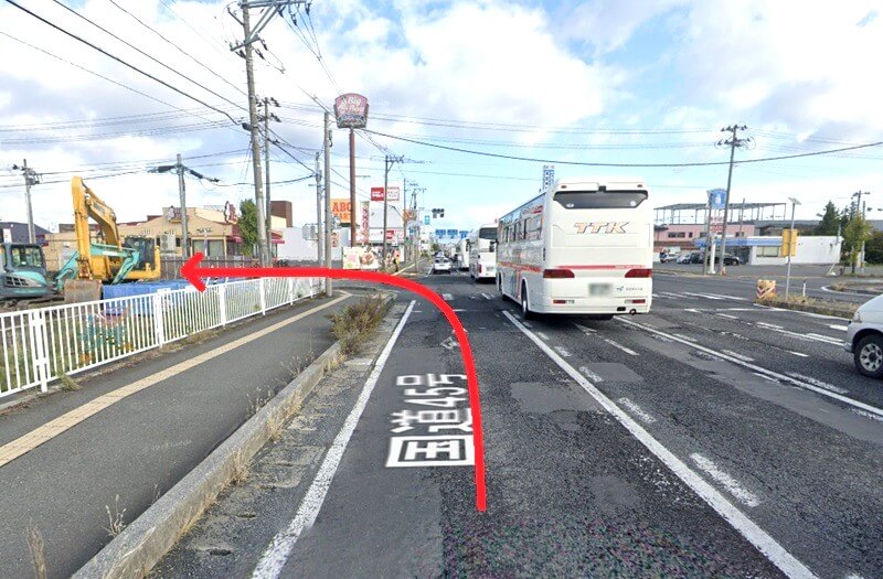 タカラスタンダード 八戸ショールームまでの車の経路