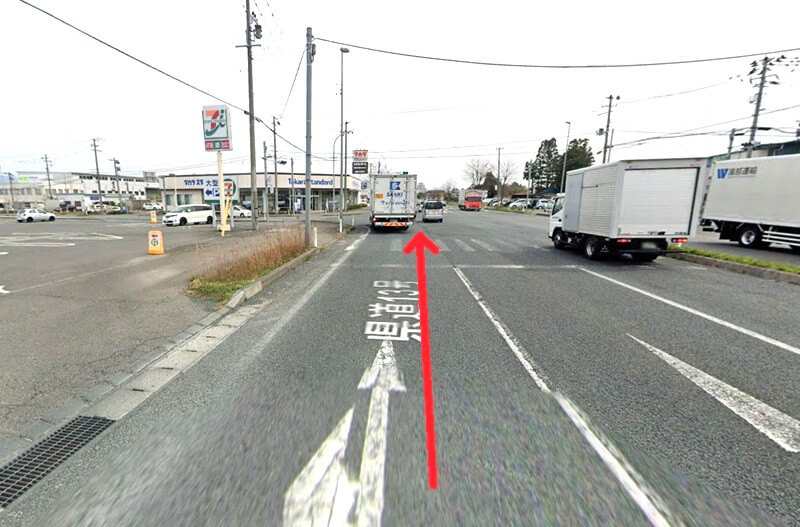 タカラスタンダード 盛岡ショールームまでの車の経路