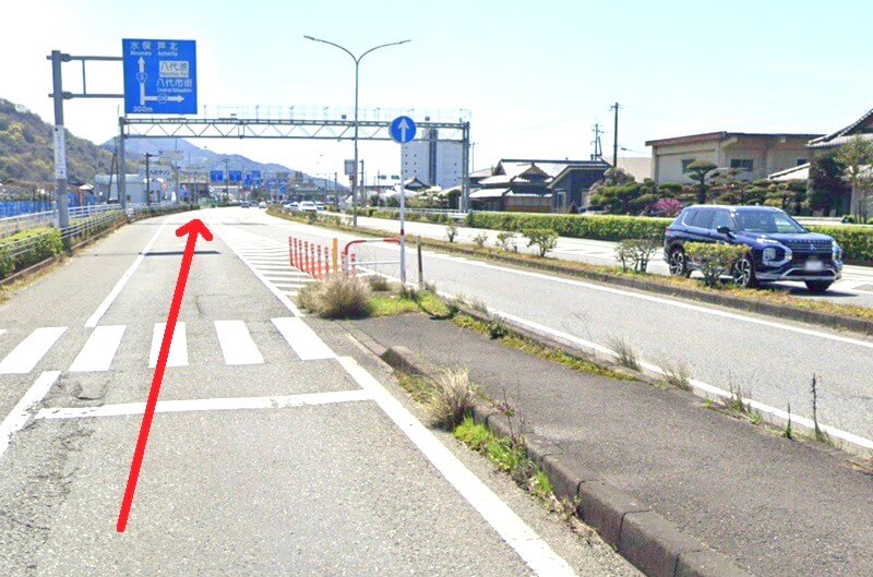 タカラスタンダード 八代ショールームまで車の経路