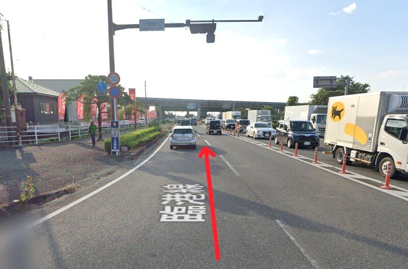 タカラスタンダード 八代ショールームまで車の経路