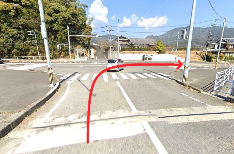 タカラスタンダード 延岡ショールームまでの車の経路