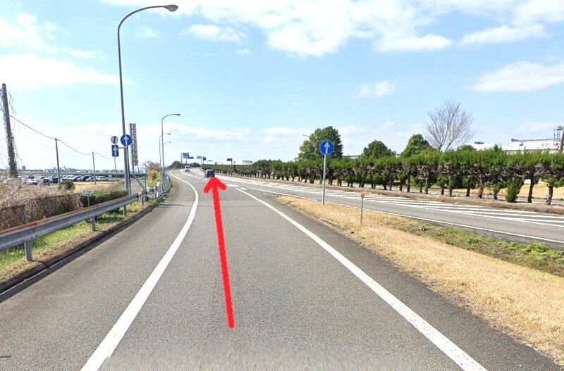 タカラスタンダード 都城ショールームまでの徒歩経路