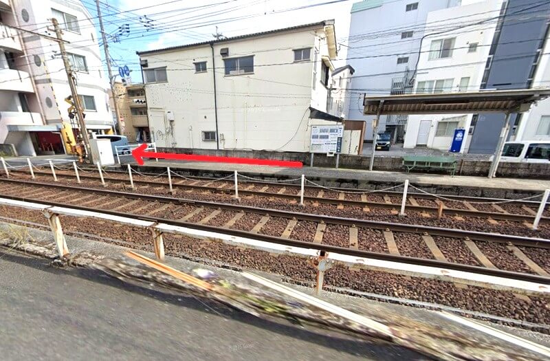 タカラスタンダード 鹿児島ショールームまでの徒歩経路