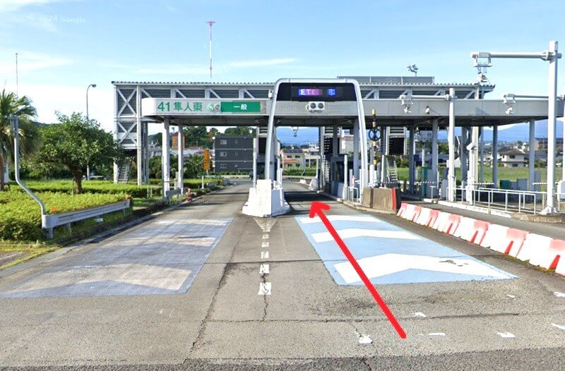 タカラスタンダード 国分ショールームへまでの車の経路