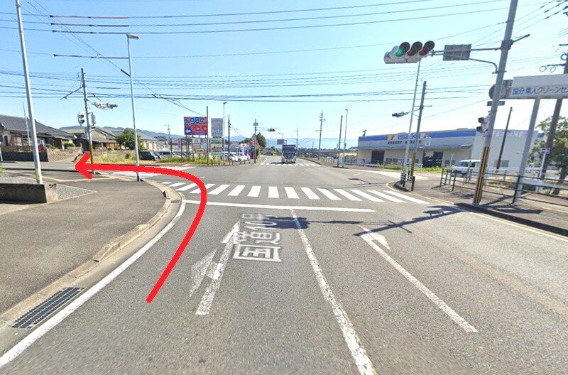 タカラスタンダード 国分ショールームへまでの車の経路