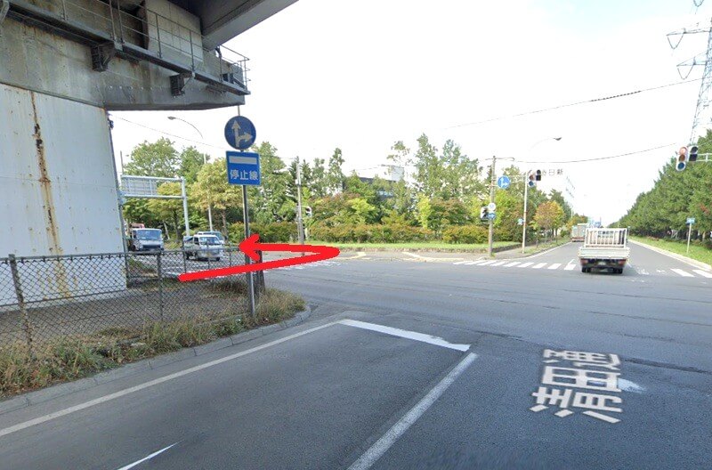 タカラスタンダード 札幌ショールームまでの徒歩経路
