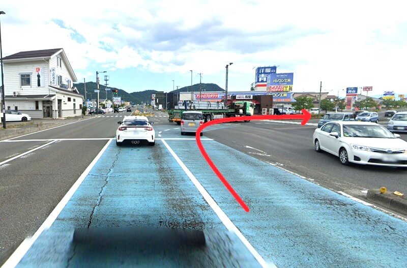 タカラスタンダード 福島ショールームまでの車の経路