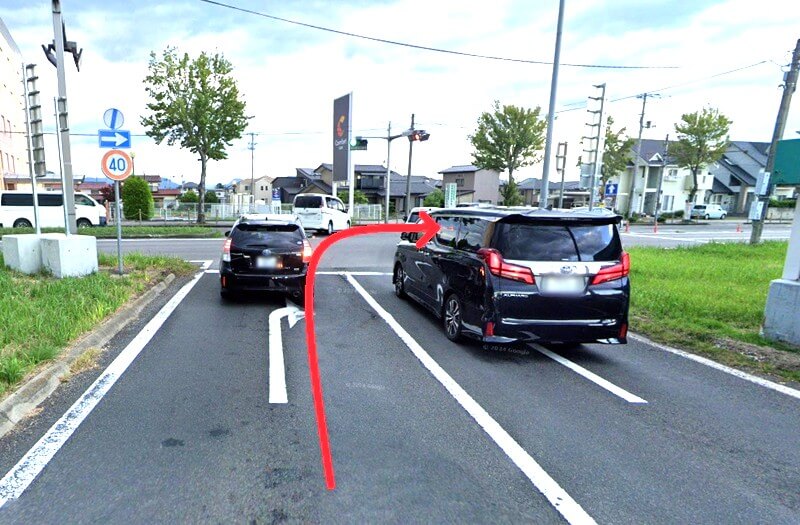 タカラスタンダード 福島ショールームまでの車の経路