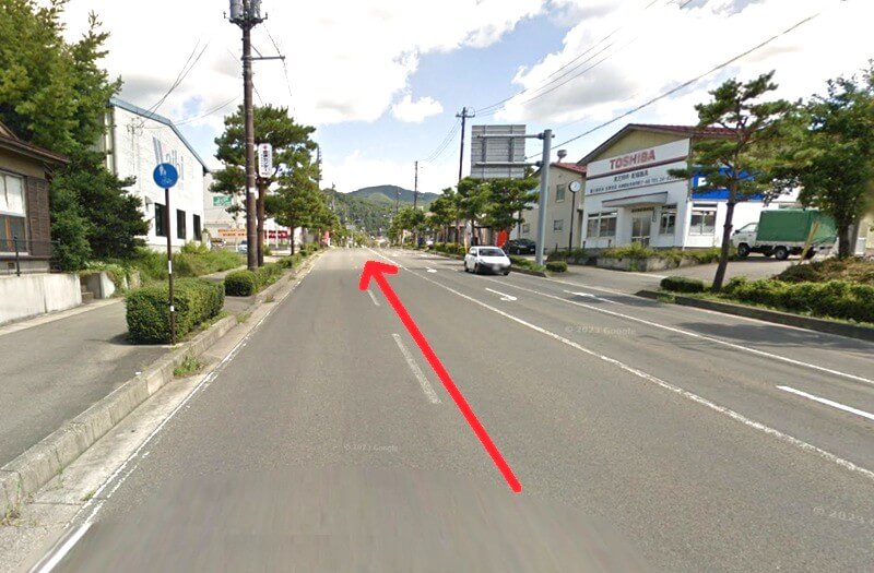 タカラスタンダード 会津ショールームまでの車の経路