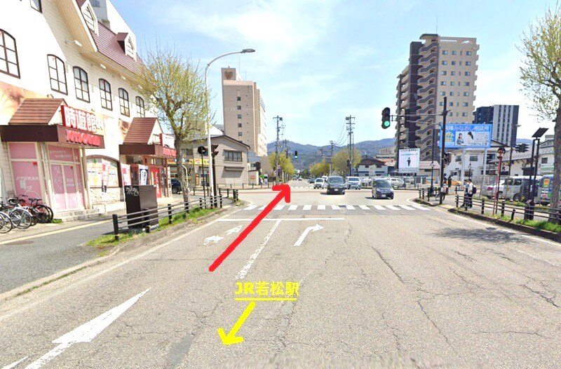 タカラスタンダード 会津ショールームまでの車の経路