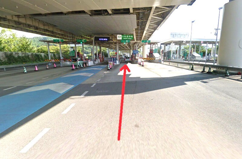 タカラスタンダード いわきショールームまでの車の経路