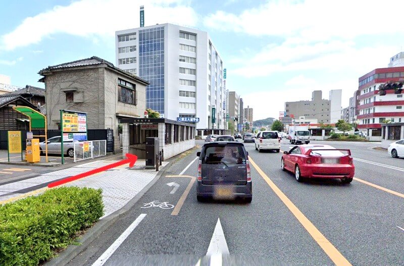 タカラスタンダード いわきショールームまでの徒歩経路