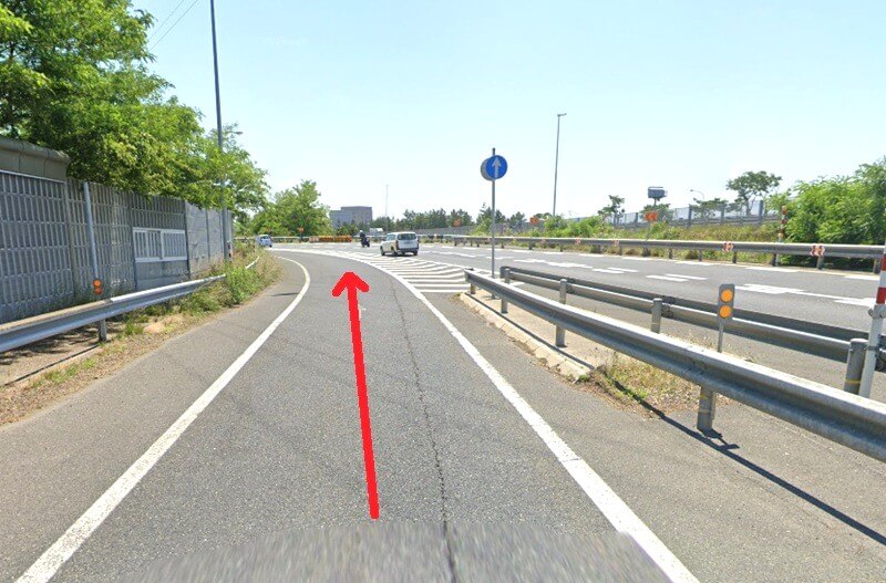 タカラスタンダード 新潟ショールームまでの車の経路