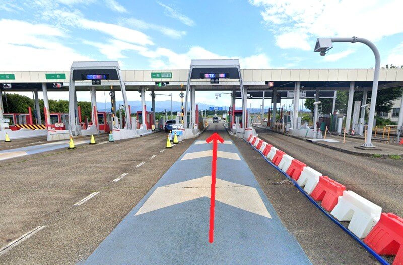 タカラスタンダード 上越ショールームまでの車の経路