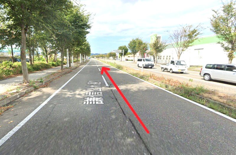 タカラスタンダード 上越ショールームまでの車の経路