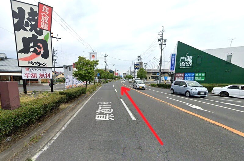 タカラスタンダード 長野ショールームまでの車の経路