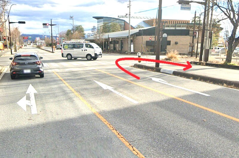 タカラスタンダード 佐久平ショールームまでの車の経路