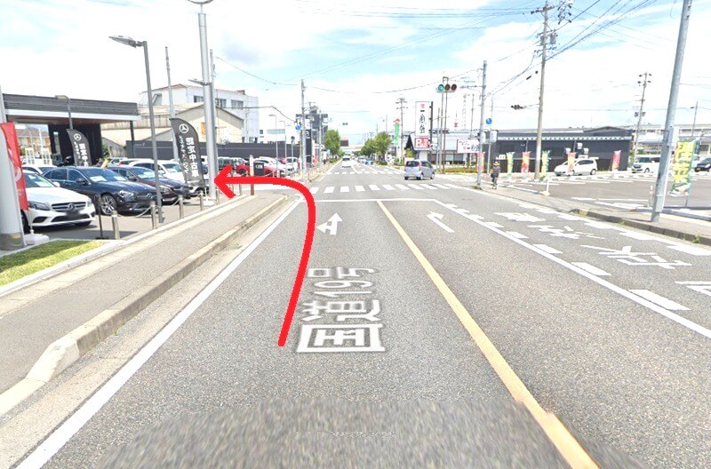 タカラスタンダード 松本ショールームまでの車の経路
