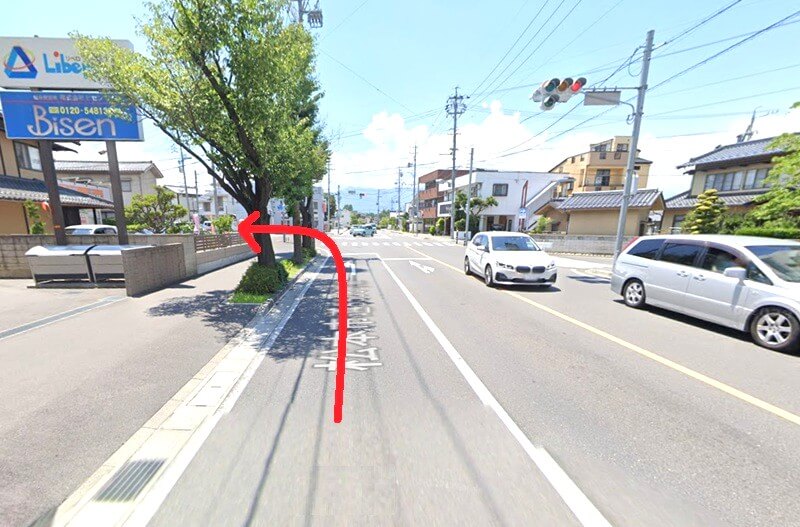 タカラスタンダード 松本ショールームまでの車の経路
