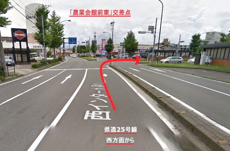 タカラスタンダード 金沢ショールームまでの車の経路