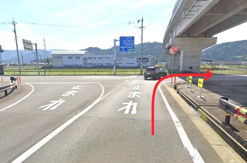 タカラスタンダード 福井ショールームまでの車の経路